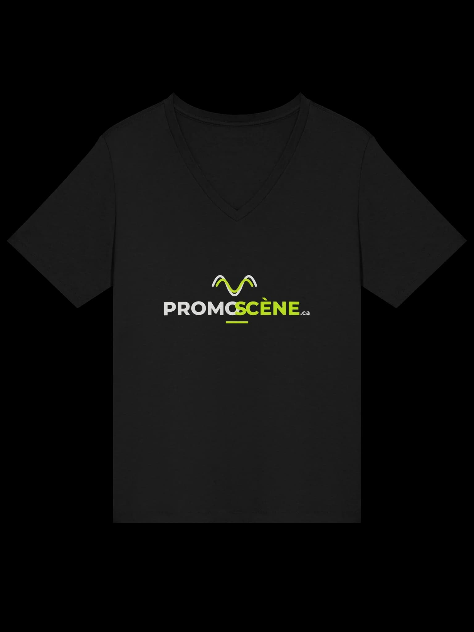 T-shirt col en V femme PromoScène.ca